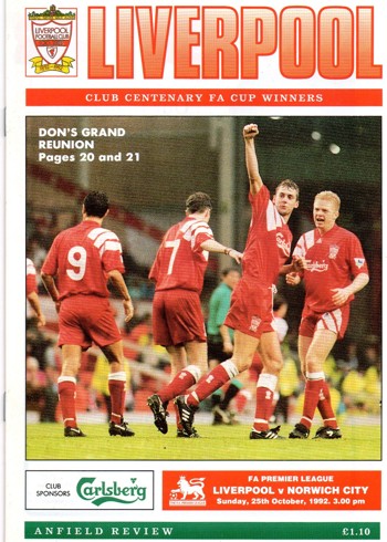 Match programme